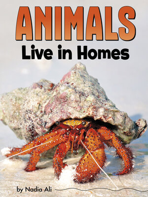 cover image of Animals Live in Homes